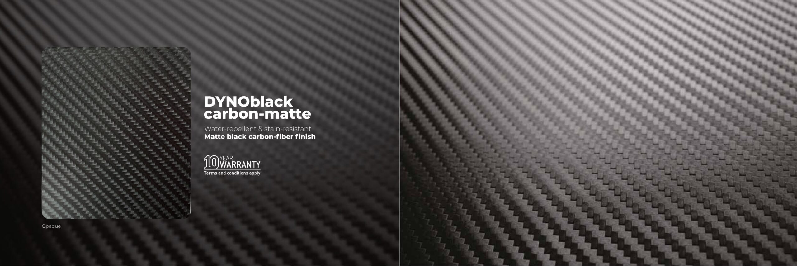DYNOblack carbon matte